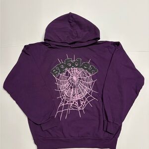 Purple Sp5der Web Hoodie